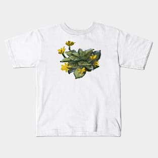 oil painting of plants Kids T-Shirt